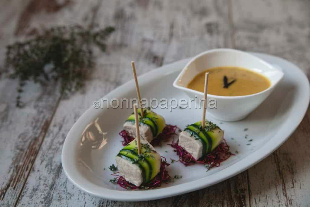 Bocconcini di tonno al timo limone e zucchine | Nonnapaperina